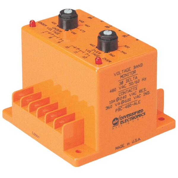 PBC Series 3-Phase Voltage Band Monitor
